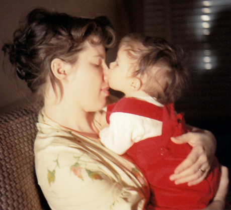 Elizabeth with baby Marguerite
